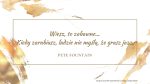 Wiesz, to zabawne&hellip; Kiedy zarabiasz, ludzie nie myślą, że grasz jazz.